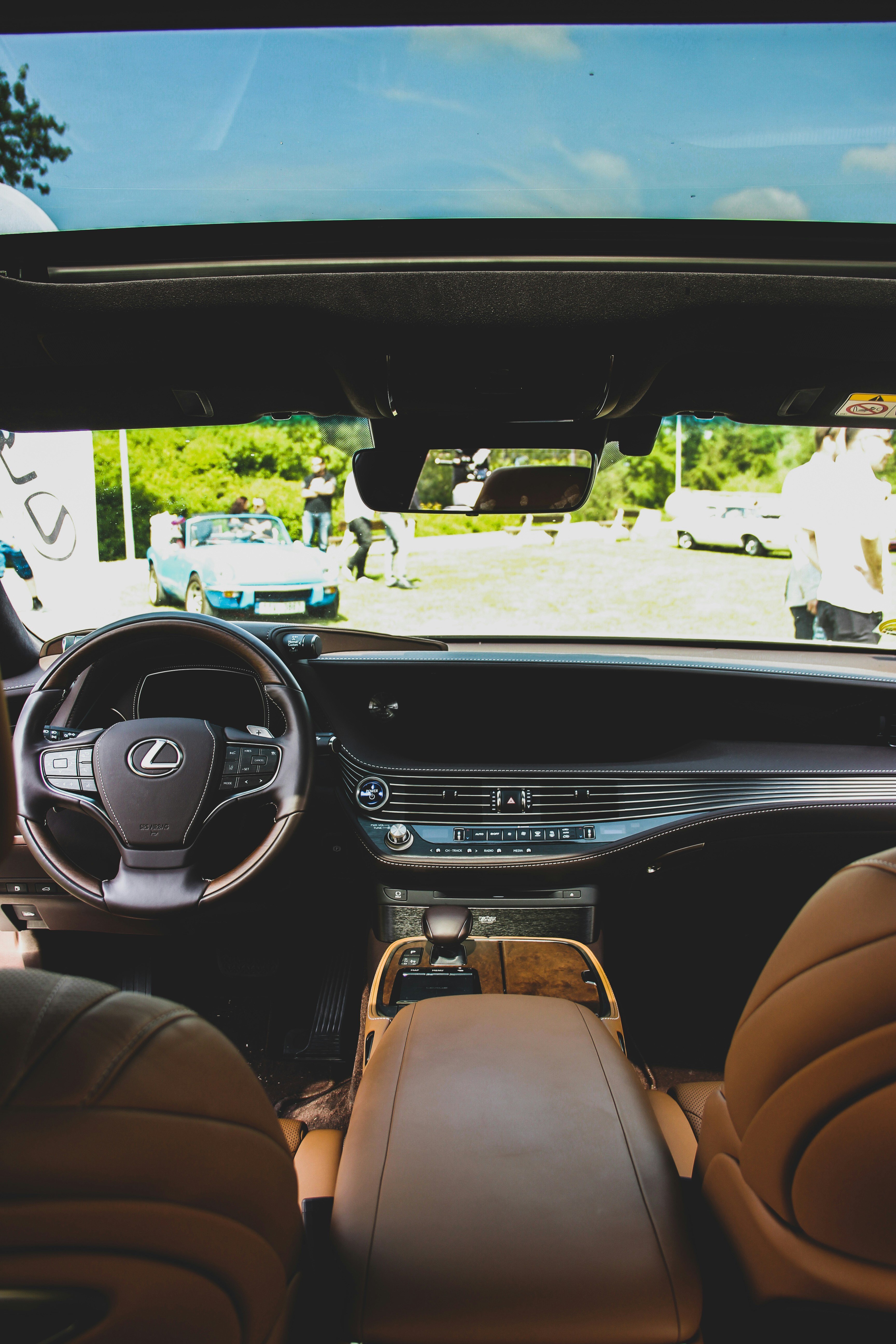 Lexus executive cabin interior